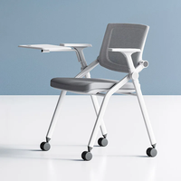 Fauteuil de bureau ergonomique moderne à dossier mi-haut avec accoudoirs pour usage domestique, bureau, cuisine, salle de sport, salon - Vente en gros - OEM disponible