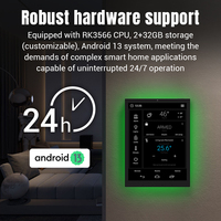 Panel de Control Inteligente de 9.7 Pulgadas, Tableta con Pantalla Táctil Android, Compatible con Sistema de Control Integrado con IA, APK Abierto