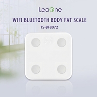 Balance de salle de bain numérique personnalisée Leaone Factory avec affichage numérique et capacité de 180 kg