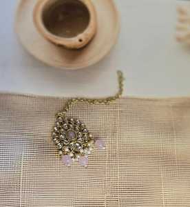 Ensemble de colliers choker Kundan de luxe, digne d'un bijou de mariée traditionnel Statermont & Masing Fikka. - Product Image 2