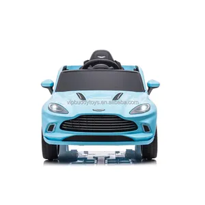 Yeni gelenler lisanslı Aston Martin DBX binmek bebek kız çin ithalat oyuncaklar Powerwheels arabalar çocuklar elektrikli