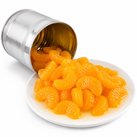 Mandarines entières en conserve 850g en sirop léger Prix usine OEM Taille personnalisée Vente en gros Exportateur Fournisseur
