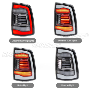 For Dodge Ram 2009-2018 LED Daytime Running <b>Light</b> Waterproof Fog Lamp Car Taillight Assembly Body Kit - Product Image 5