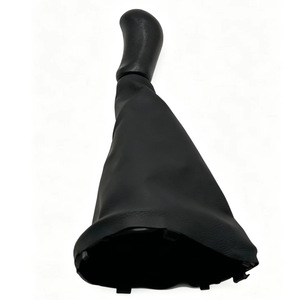 Poignée de levier de vitesse en cuir noir Chen Can 5 vitesses pour véhicules Renault - Product Image 4