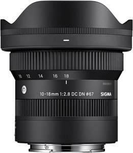 Objectif SAMYANG 10-18 mm F2.8 DC DN (pour monture E) 67 mm en alliage d'aluminium - Product Image 2