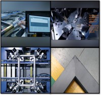 Línea de Producción de Engarzado de Esquinas de 4 Cabezas Tianchen CNC para Ventanas de Aluminio, Servicio OEM