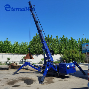 Mini Spider <span class=keywords><strong>Crane</strong></span> 3 Tonnen tragbare Mini Hydraulic Mobile Spider verwendet in Innenräumen - Product Image 1