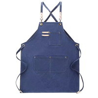 Tablier de travail personnalisé avec logo, haute qualité, taille adulte, réglable, tendance, pour femmes et hommes, artistes, salons de coiffure, baristas, cafés, boulangeries