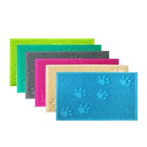 Premium Durable Soft PVC Teppich Urin Wasserdicht Leicht zu reinigen Wasch bar Katzen toilette Tablett Teppich