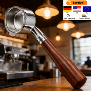 Cestello per Caffè Espresso Portatile Personalizzato, Ecologico, Riutilizzabile, Senza Fondo, in Acciaio Inossidabile, con 3 Orecchie, per Diametri 54mm, 58mm, 51mm - Product Image 1