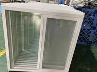 Fenêtres coulissantes en vinyle PVC et UPVC de style américain pour maison Cadre coloré en bois à vendre
