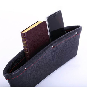 Boîte de rangement en cuir pour voiture, organiseur pour l'espace entre les sièges, clip organisateur d'objets pour voiture - Product Image 1