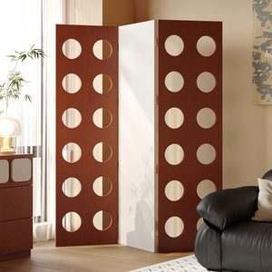 Chinese-style Wooden Folding Screen Solid-wood Carved Multifunctional <strong>Room</strong> <strong>Divider</strong> Dining <strong>Rooms</strong> Decorative Backdrop Panel - Product Image 4