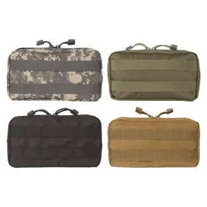 Wholesale 1000D Waterproof Home Travel Use Portable Medical Survival Molle Kit Tactical First Aid Kit Pouch