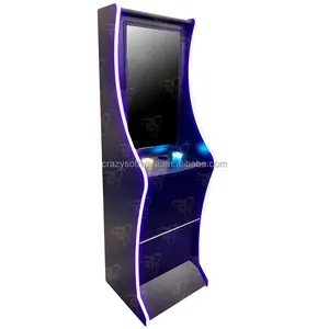 Cắm Và Chơi 32Inch Tủ Gỗ Thẻ Hệ Thống Arcade Trò Chơi Máy Bộ Dụng Cụ 4 Trong 1 Rồng Trò Chơi