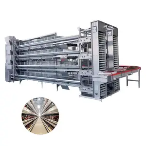 Broiler chicken cage system battery poultry meat automated chicken layer cage for sale