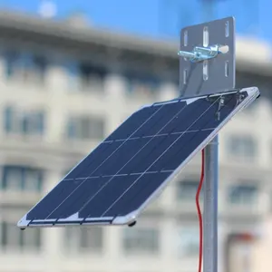 Personalizado mini ETFE panel solar USB 5W 10W 20W 12V al aire libre mini panel solar flexible Cargador solar para IOT