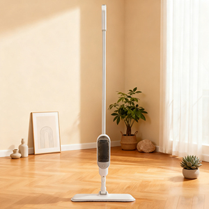 Mopa <span class=keywords><strong>Spray</strong></span> para Limpeza de Piso JESUN com Garrafa Recarregável de Liberação Rápida e 360 Graus °   Cabeça Plana Rotativa para Uso Doméstico e Comercial - Product Image 1