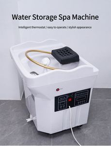 Automatic Hair Washing Machine Smart Hair Spa System 60L Water Storage Space-Saving Touchless Shampoo Basin for Scalp Care - Product Image 2