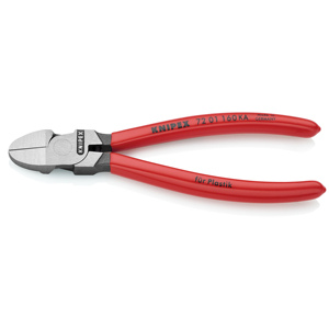 KNIPEX 72 01 160 KA Pince coupante en résine plastique à tête ronde et revêtement plastique 160 mm - Product Image 1