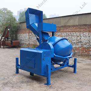 Mini hộ gia đình xây dựng trang web dọc cát đất xi măng vữa trộn bê tông nhẹ nhiên liệu Máy trộn điện - Product Image 4