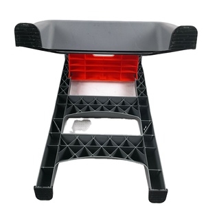 Xách tay ba bước băng ghế dự bị hộ gia đình ba bước dày bước Thang gấp Phân hộ gia đình nhựa gấp thang - Product Image 5