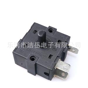 Interruptor Rotatorio Jieyue 2No 250V, Terminal de Tornillo, Plástico, IP31, Vida Útil Mecánica de 300000 Ciclos - Product Image 2