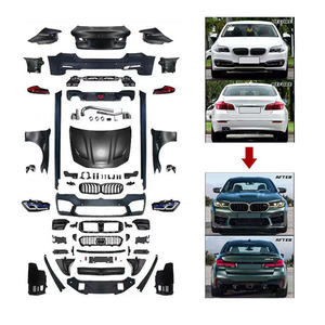 Kit carrosserie pour <span class=keywords><strong>BMW</strong></span> Série 5 F10 F18 Facelift à <span class=keywords><strong>2023</strong></span> G30 <span class=keywords><strong>F90</strong></span> <span class=keywords><strong>M5</strong></span> Pare-chocs avant Pare-chocs arrière - Product Image 5