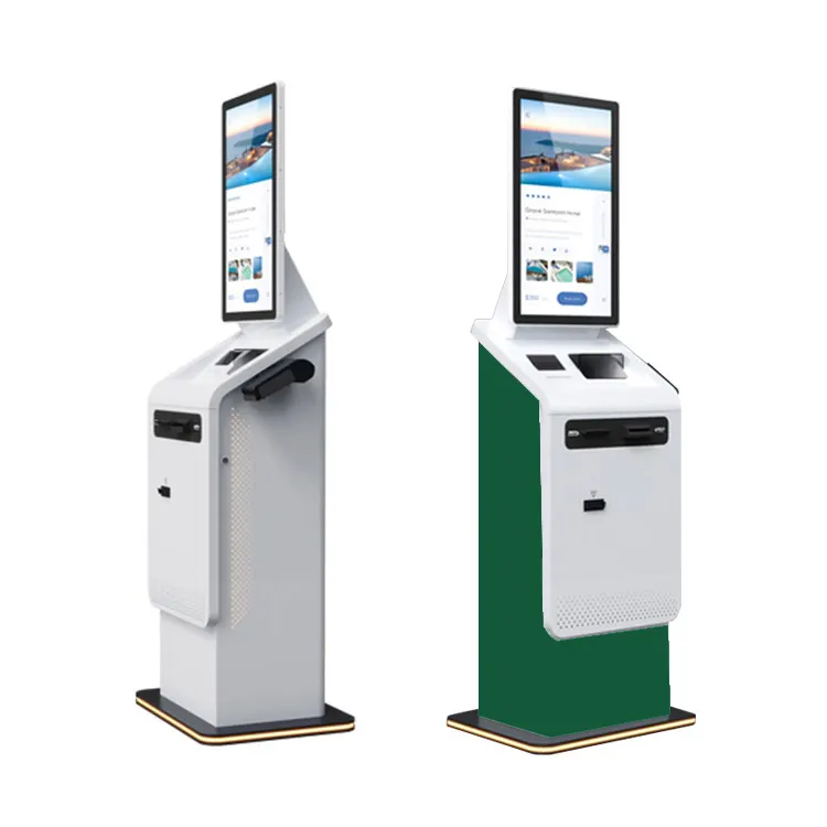 Crtly Multifunctional Self Service Financial Kiosk Online Bank ATM Terminal With Cash In And Cash Out Currency Exchange Machine