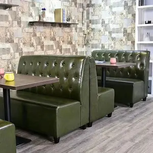 Custom design lounge supplier restaurant golden leather circular booths seating and couches for sale