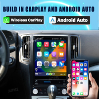 Autoradio Android 12 Für Infiniti G37 G35 G25 Q40 Q60 2007-2015 Vertikaler Bildschirm Multimedia Player GPS Navigation Android Auto