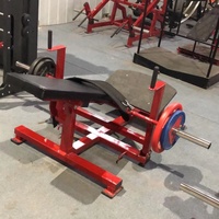 Équipement de gymnastique commerciale, équipement de Fitness, plaque de poussée de hanche, équipement de gymnastique chargé, Machine d'entraînement de fessier