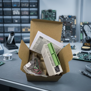 Module de contrôleur PLC pour la programmation PLC avec communication RS485, 1 entrée/sortie, mémoire EEPROM - Neuf et original Juquande - Product Image 3