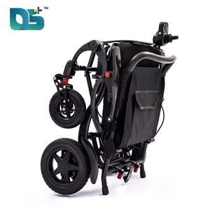 Fauteuil roulant électrique en fibre de carbone pliable et portable avec frein électromagnétique, batterie grande capacité 24V, <span class=keywords><strong>pour</strong></span> personnes âgées et handicapées - Product Image 4