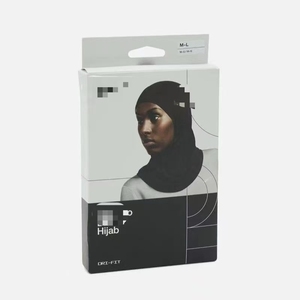 Grensoverschrijdende hoog-elastische polyester <span class=keywords><strong>hijab</strong></span>, Dri-Fit sjaal, winterhoofddoek, kin- en nekbescherming, basiscap, modieus en eenvoudig - Product Image 4