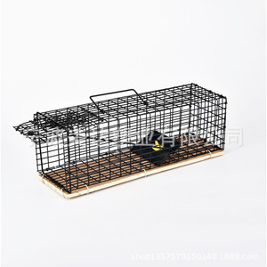 Trampa para Ratones Vivos de Acero Inoxidable Meida, Trampa Rectangular Portátil para Control de Animales Roedores - Product Image 5