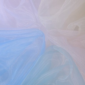 Tessuto da sposa 100% T <span class=keywords><strong>Tulle</strong></span> trasparente Organza per sacchetto nastro - Product Image 3