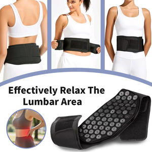 Cinturón de soporte lumbar ajustable para la parte inferior de la espalda, esterilla de acupresión para la cintura con picos de plástico, cinturón de masaje para hombres y mujeres - Product Image 3