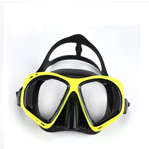 High Quality Durable Professional Diving Mask Adjustable Strap Scuba Diving Goggles Tempered Glass
