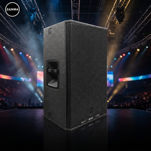 Sistema de Sonido Activo de Dos Vías NX 945-A de 15 Pulgadas, Altavoz de Piso para Eventos, Sistema de Sonido Profesional Amplificado para Exteriores - Product Image 1