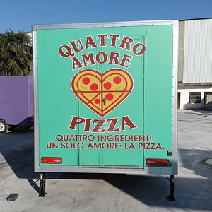 Food Trailer Manufacturer Mobile Kitchen Fast Food Truck Outdoor Coffee Bar <b>Barbecue</b> Hot Dog Burger Food Trailer - Product Image 2