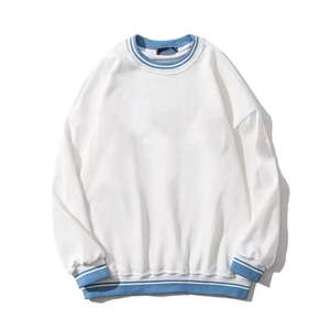 Sudadera con Capucha Personalizada con Estampado de Letras, Sudadera con Cuello Redondo para Hombre, Sudadera de Algodón con Cuello Redondo - Product Image 2