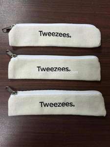 Bolsa con cremallera de lona de algodón al por mayor diseño impreso personalizado de la naturaleza respetuoso con el medio ambiente y reciclable para regalos o compras - Product Image 2