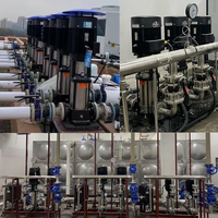 Pompe verticale en acier inoxydable BP/BPF VFD écoénergétique pour refroidisseur et machine à glace, pour l'alimentation en eau, le surpressionnement et la stabilité OEM