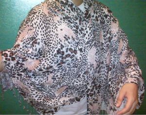 ผ้าคลุมไหล่ผ้าฝ้ายพิมพ์ลายสัตว์ผ้า Pashminas สไตล์ยุโรปอเมริกันสำหรับผู้ใหญ่ผ้าพันคอดีไซน์ล่าสุดสำหรับฤดูใบไม้ผลิ - Product Image 5