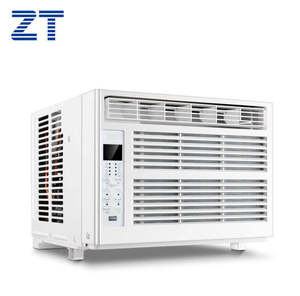 Climatiseur de fenêtre AC/DC, mini climatiseur de fenêtre vertical, fonctionnement silencieux, classe d'efficacité énergétique - Product Image 3