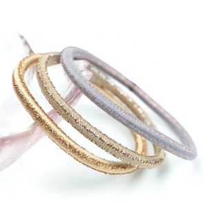 Accessori Boutique fascette promozionali per capelli metallizzato Glitter oro Mix elastici di colore Lurex elastici - Product Image 3