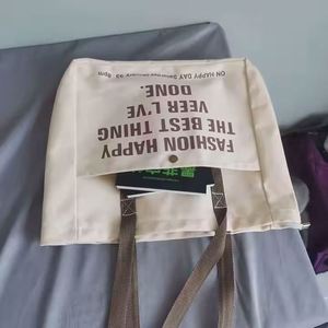 Customized Casual Nylon Tote Canvas Single-shoulder Women's <b>Large</b>-capacity Crossbody Bag - Product Image 4