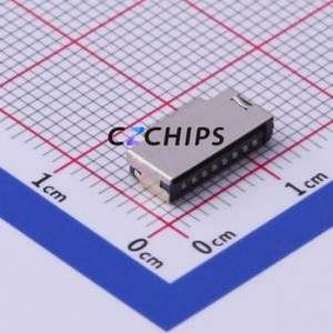 TF-021B-H265 SD Card / Memory Card Connector SMD Connector Plug-In Type MicroSD Card (TF Card) Card Holder 2.5mm - Product Image 1