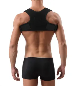 Регулируемый Выпрямитель для плеч и верхней части спины, поддержка спины для мужчин и женщин, Правильная осанка